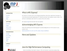 Tablet Screenshot of mpj-express.org